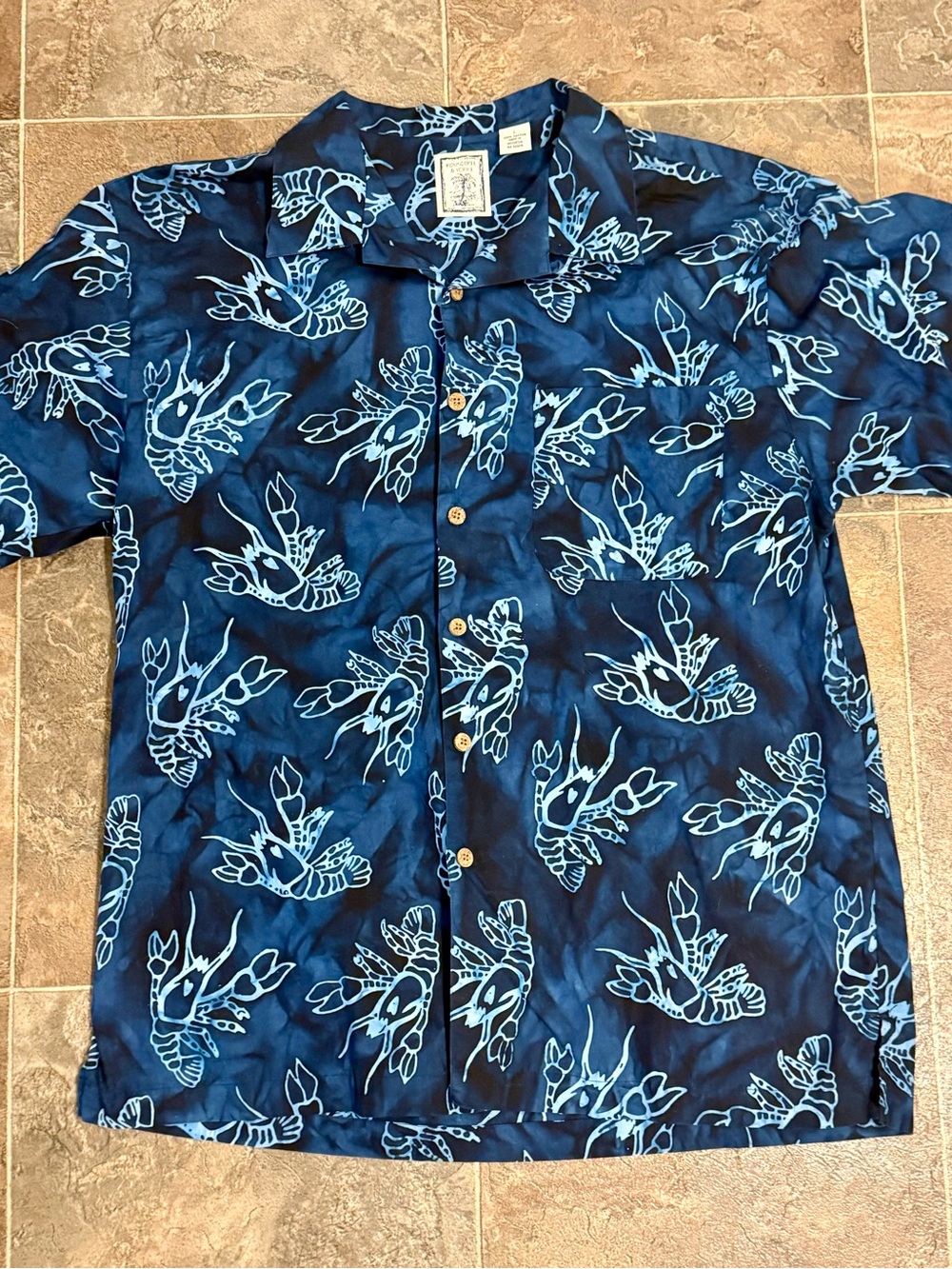 LOBSTER HAWAIIAN SHIRT